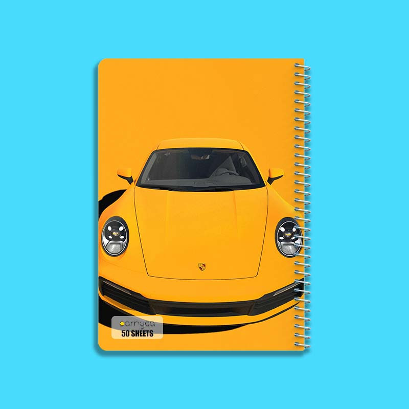 دفتر نقاشی 50 برگ کارنیکا طرح پورشه Porsche کد 62709 مجموعه 4 عددی