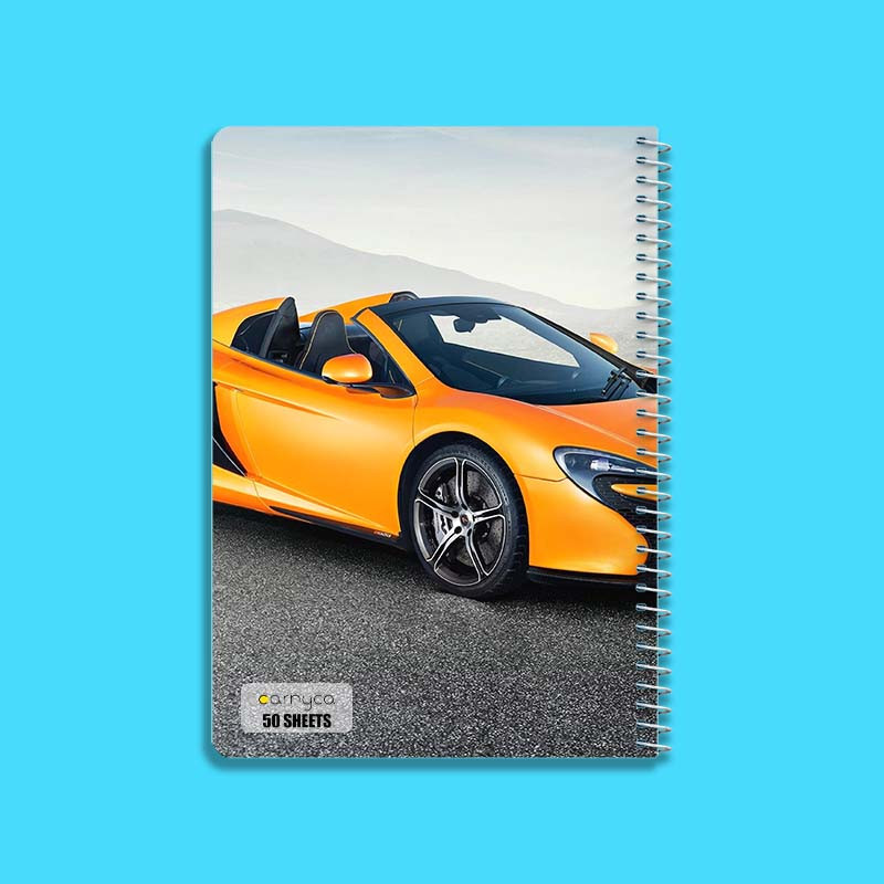 دفتر نقاشی 50 برگ کارنیکا طرح مکلارن McLaren کد 86251 مجموعه 4 عددی
