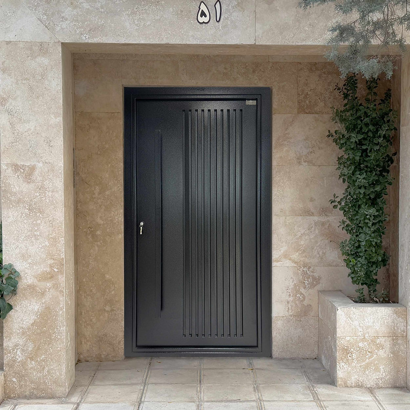 در ورودی بزرگمهر مدل تک لنگه ضدسرقت کد SC2-BL-10136