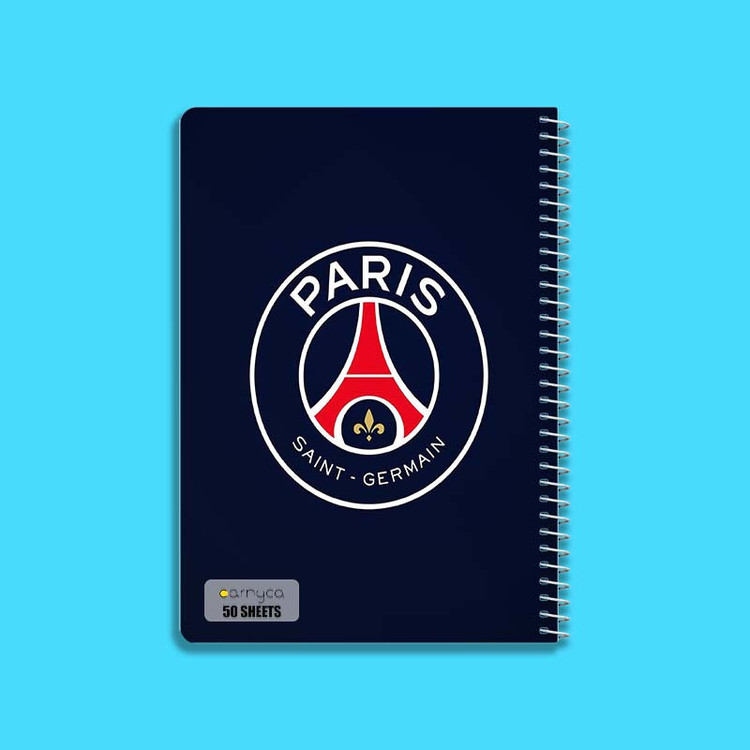 دفتر نقاشی 50 برگ کارنیکا طرح پاریسنژرمن Paris Saint Germain کد 19239 مجموعه 4 عددی