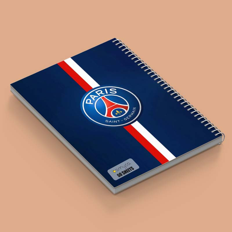 دفتر نقاشی 50 برگ کارنیکا طرح پاریسنژرمن Paris Saint Germain کد 19239 مجموعه 4 عددی