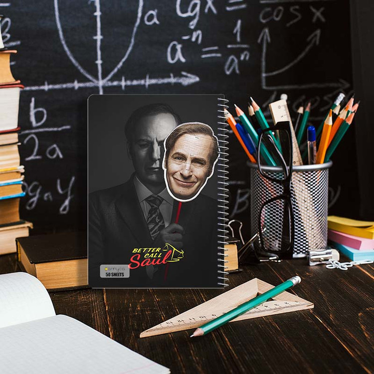 دفتر نقاشی 50 برگ کارنیکا طرح بهتره با سول تماس بگیری Better Call Saul کد 87779 مجموعه 4 عددی