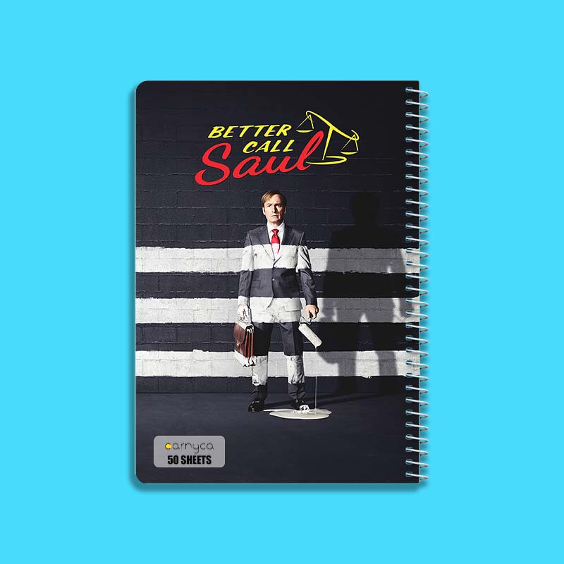 دفتر نقاشی 50 برگ کارنیکا طرح بهتره با سول تماس بگیری Better Call Saul کد 87779 مجموعه 4 عددی