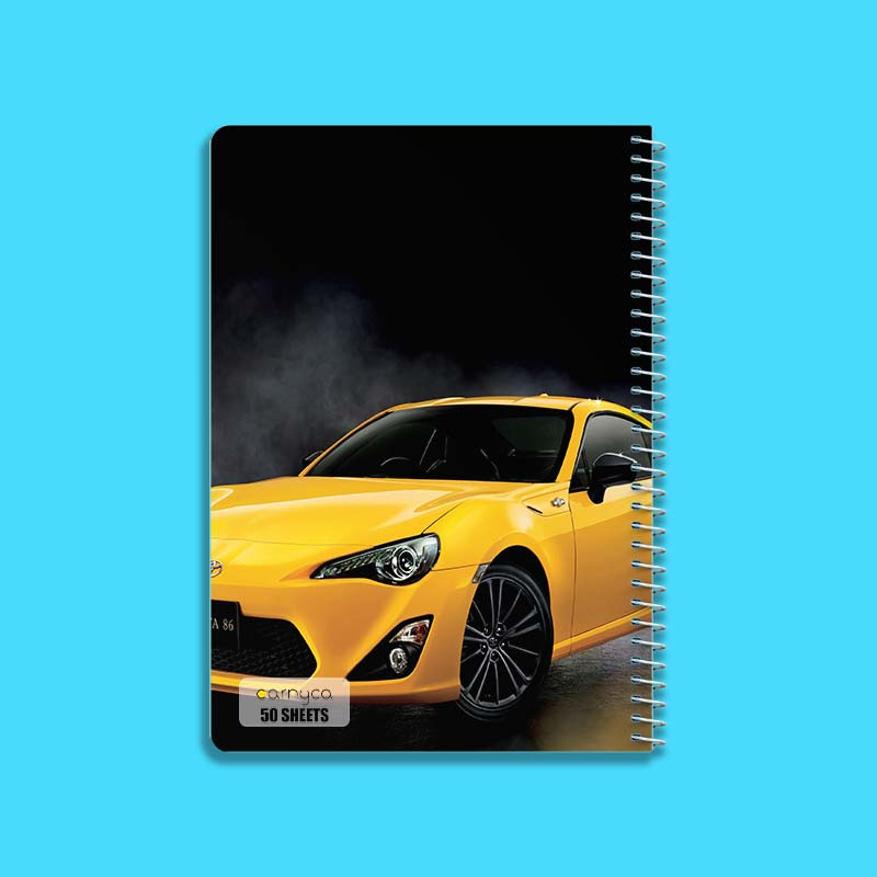 دفتر نقاشی 50 برگ کارنیکا طرح تویوتا جیتی ۸۶ Toyota GT86 کد 66489 مجموعه 4 عددی