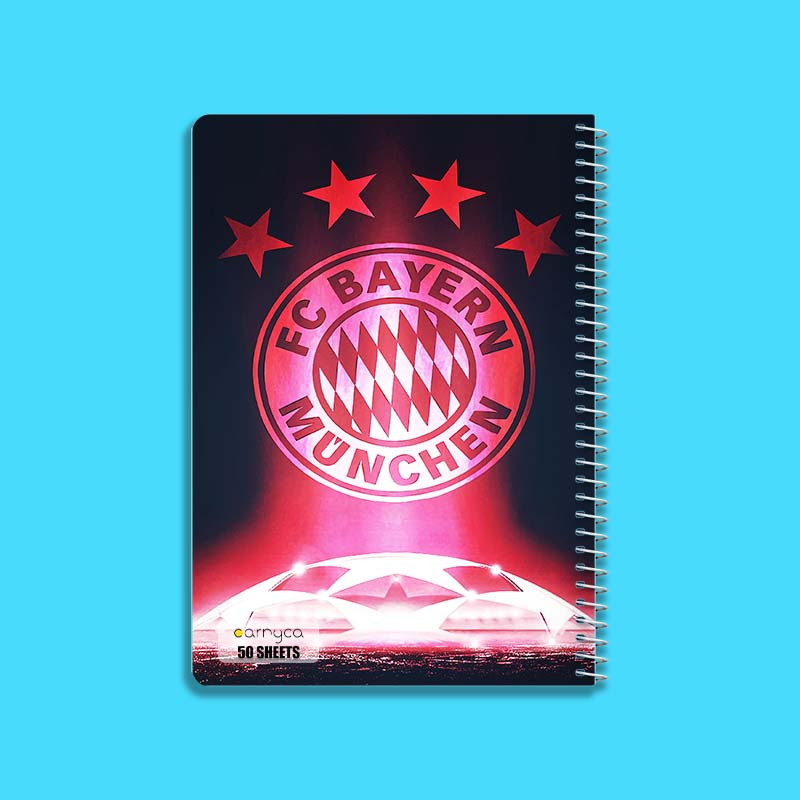 دفتر نقاشی 50 برگ کارنیکا طرح بایرن مونیخ Bayern Munich کد 69952 مجموعه 4 عددی