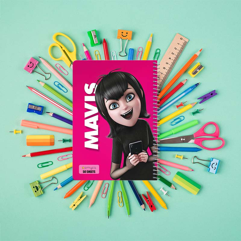 دفتر نقاشی 50 برگ کارنیکا طرح هتل ترانسیلوانیا Hotel Transylvania کد 26823 مجموعه 4 عددی