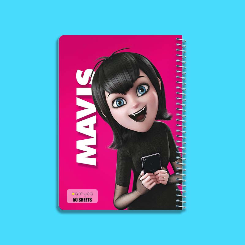 دفتر نقاشی 50 برگ کارنیکا طرح هتل ترانسیلوانیا Hotel Transylvania کد 26823 مجموعه 4 عددی