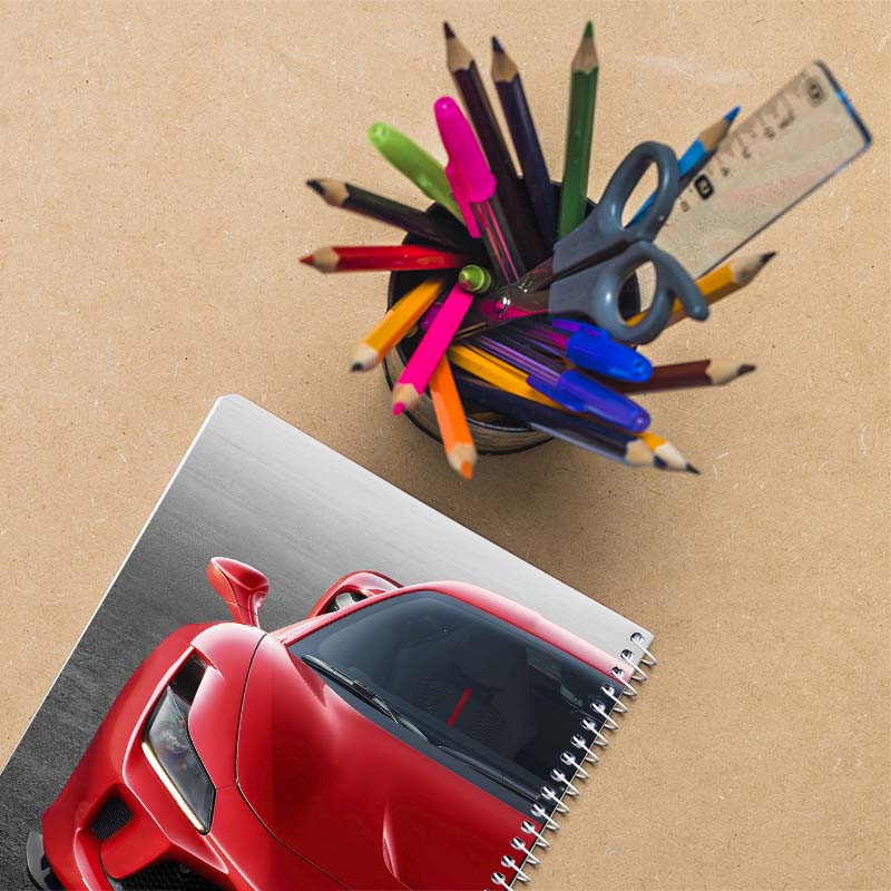 دفتر نقاشی 50 برگ کارنیکا طرح Ferrari کد 16536 مجموعه 4 عددی