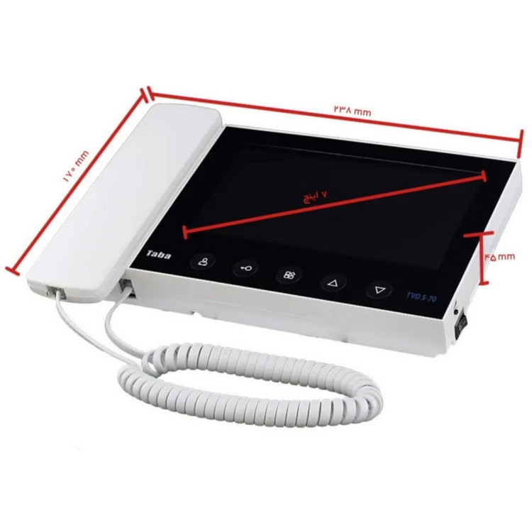 دربازکن تصویری تابا مدل TVD-5-70