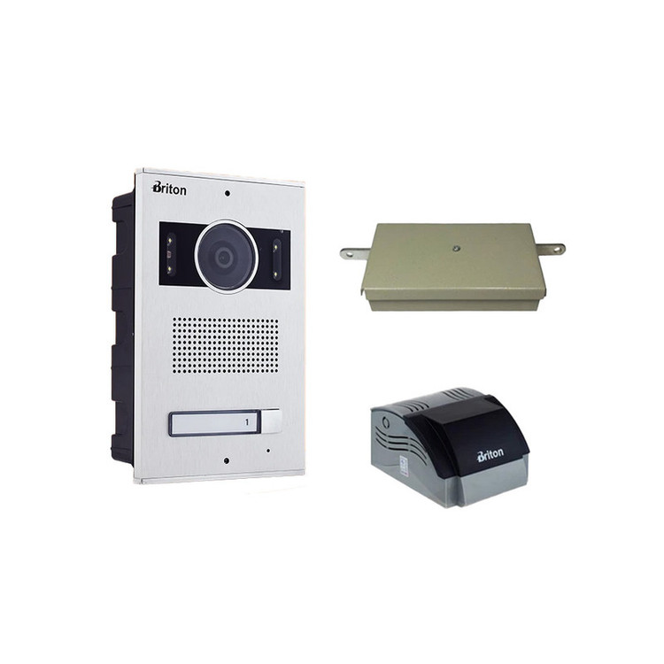 مجموعه دربازکن تصویری برایتون مدل BAM-7040-WIFI یک واحدی