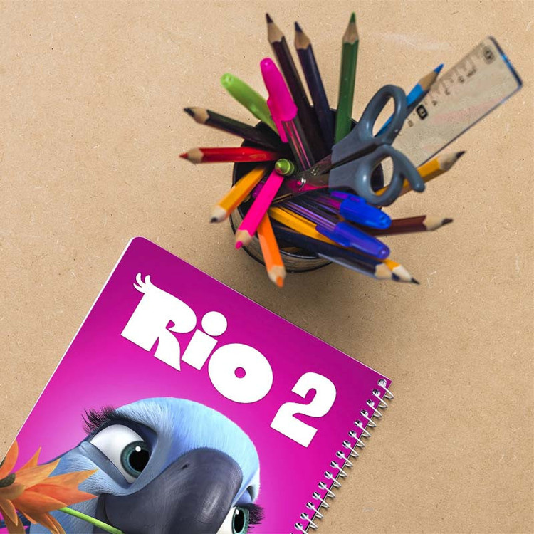 دفتر نقاشی 50 برگ کارنیکا طرح ریو Rio کد 51816 مجموعه 4 عددی