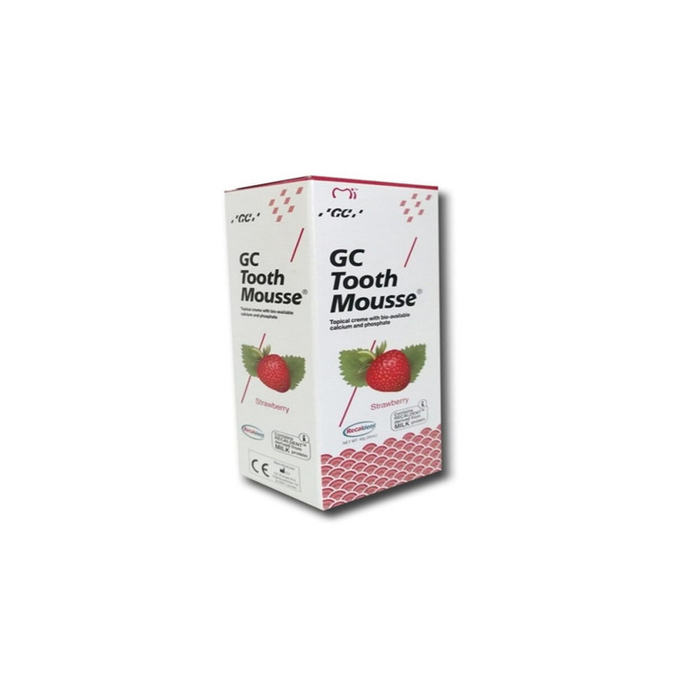 خمیر دندان جی سی توس موس مدل Strawberry حجم 35 میلی لیتر