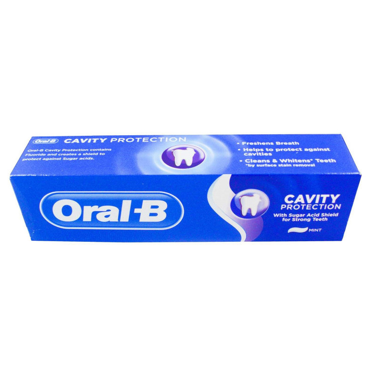 خمیر دندان اورال -بی مدل Cavity حجم 100 میلی لیتر مجموعه دو عددی