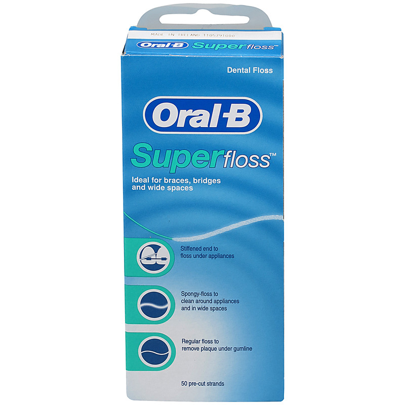نخ دندان اورال-بی مدل superfloss