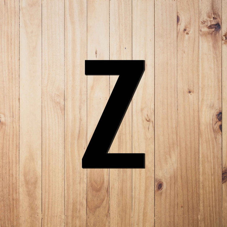 تابلو راهنما آژنگ طرح حروف لاتین کدZ-348