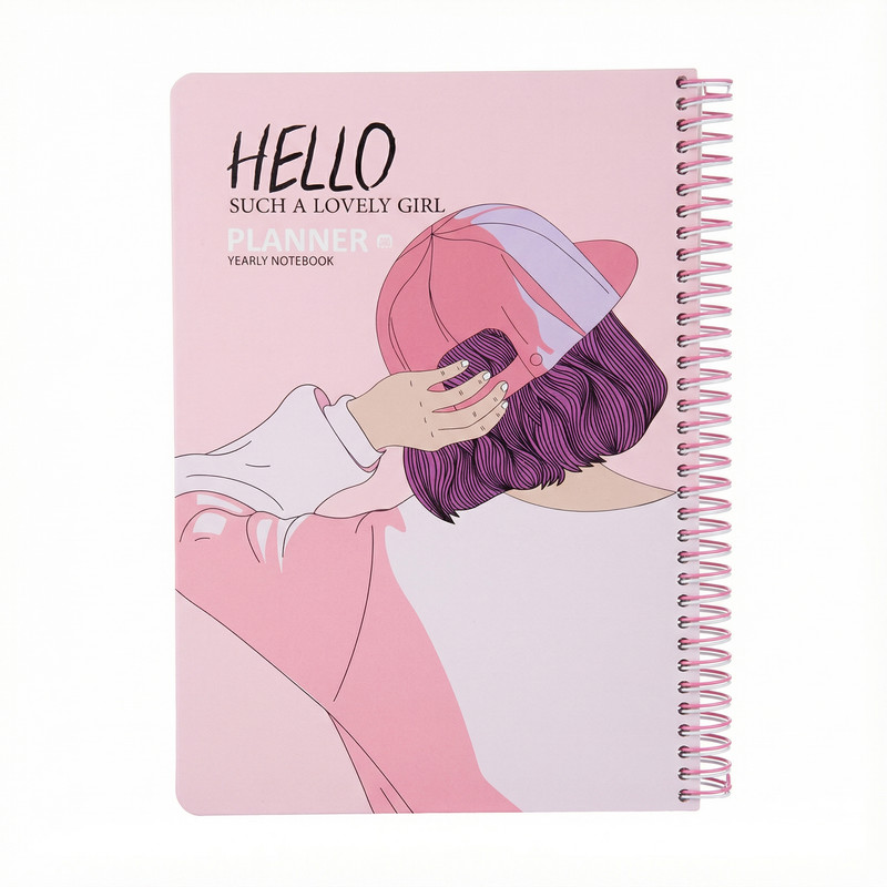 دفتر برنامه ریزی 100 برگ نهال مدل hello