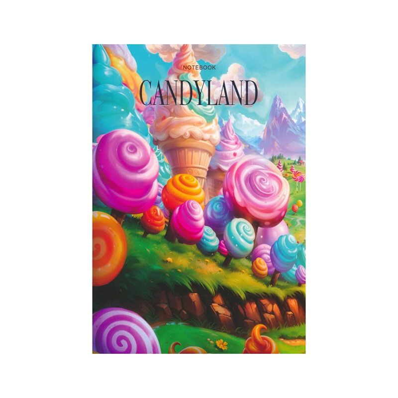 دفتر یادداشت 100 برگ مدل CANDYLAND