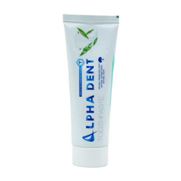 خمیر دندان آلفادنت مدل whitening حجم 75 میلی لیتر