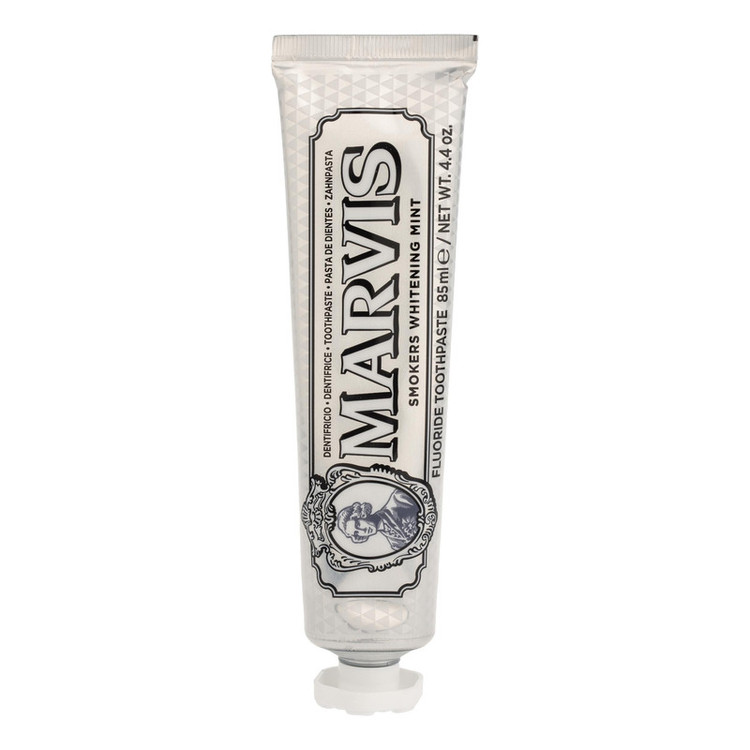 خمیر دندان سفید کننده مارویس مدل Smokers Whitening Mint حجم 85 میلی لیتر