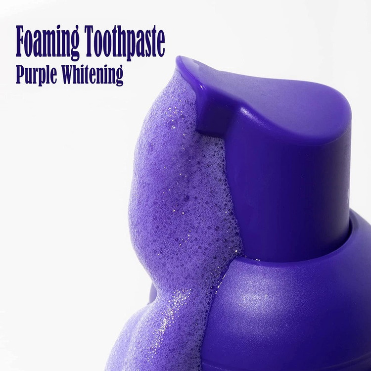 خمیر دندان سفید کننده سوپر وایت مدل PURPLE corrector با طعم نعنا حجم 70 میلی لیتر