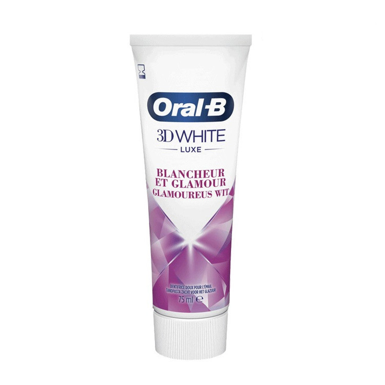 خمیر دندان اورال-بی مدل 3D white حجم 75 میلی لیتر