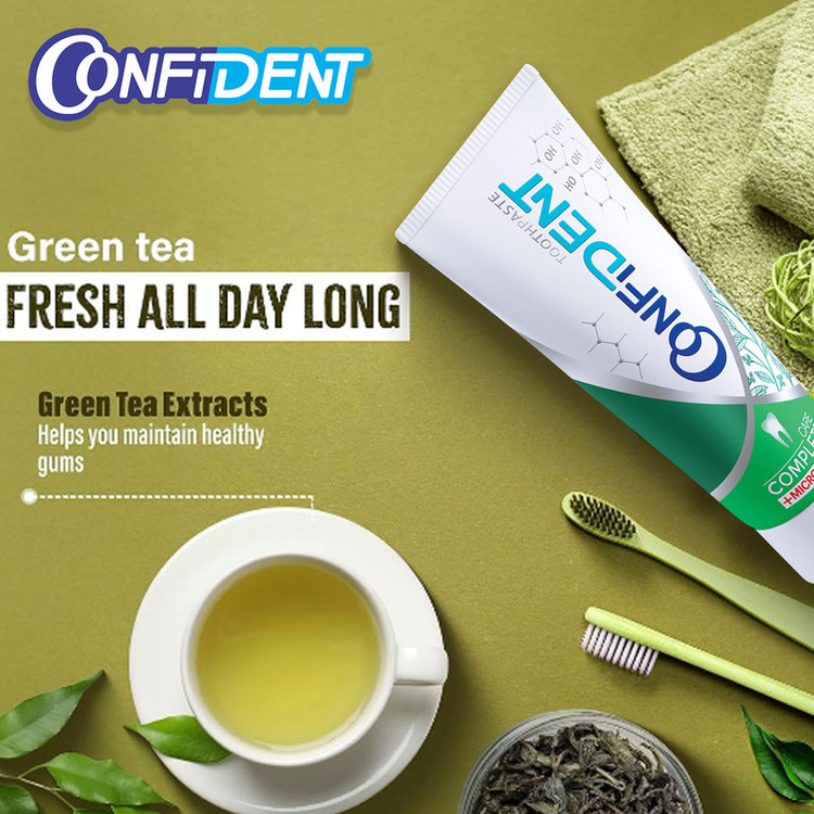 خمیر دندان کانفیدنت مدل Complete Care حجم 100 میلی لیتر مجموعه 2 عددی