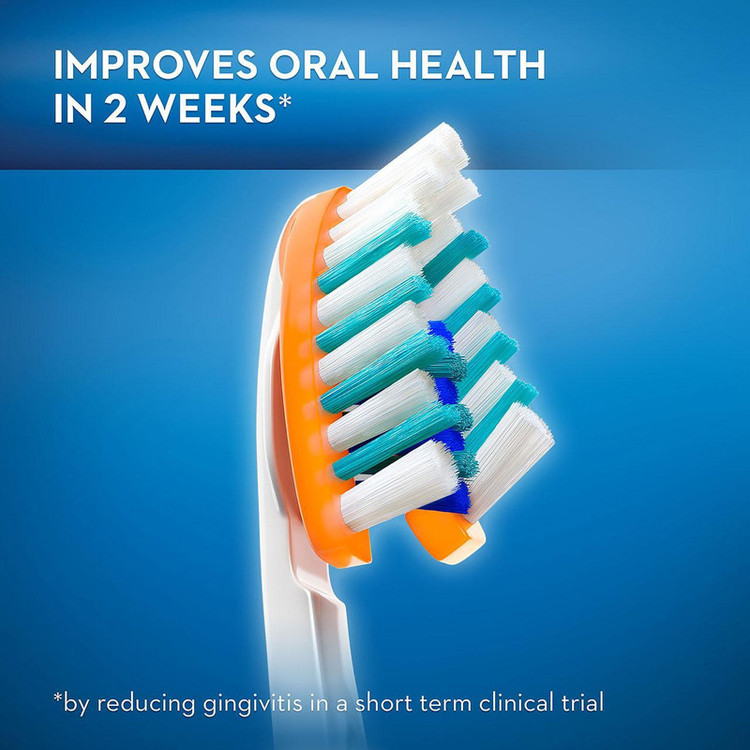 مسواک اورال-بی مدل CLINICAL PRO-FLEX با برس متوسط