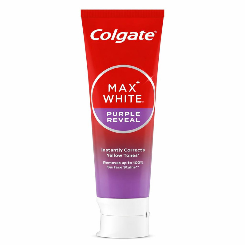 خمیر دندان ضد حساسیت کلگیت مدل Purple Reveal وزن 100 گرم