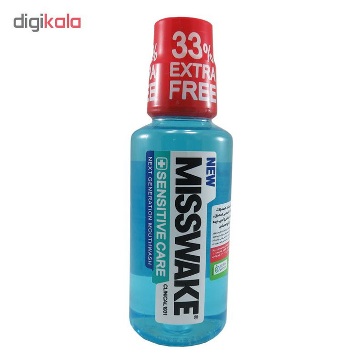 دهان شویه میسویک مدل Sensitive Care حجم 400 میلی لیتر