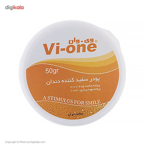 پودر سفید کننده دندان وی وان مدل Orange وزن 50 گرم