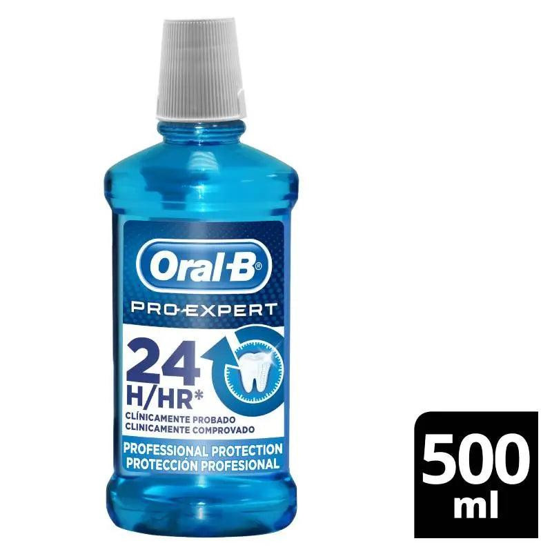 دهان شویه اورال-بی مدل Pro Expert حجم 500 میلی لیتر مجموعه 2 عددی