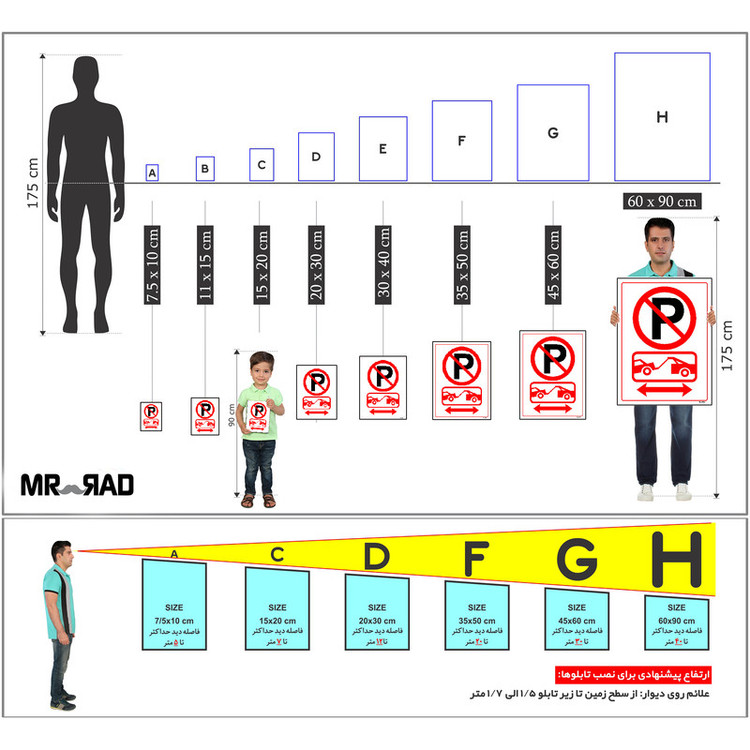 برچسب ایمنی مستر راد طرح حمل با جرثقیل مدل HSE-OSHA-1404
