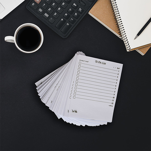 کاغذ یادداشت روزانه کایرا مدل to do list سایز 13*10 سانتی متر