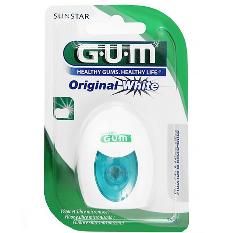 نخ دندان جی یو ام مدل Original White