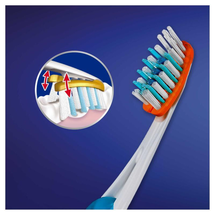 مسواک اورال-بی سری Pro-Expert Premium مدل Pro-Flex با برس متوسط بسته 2 عددی