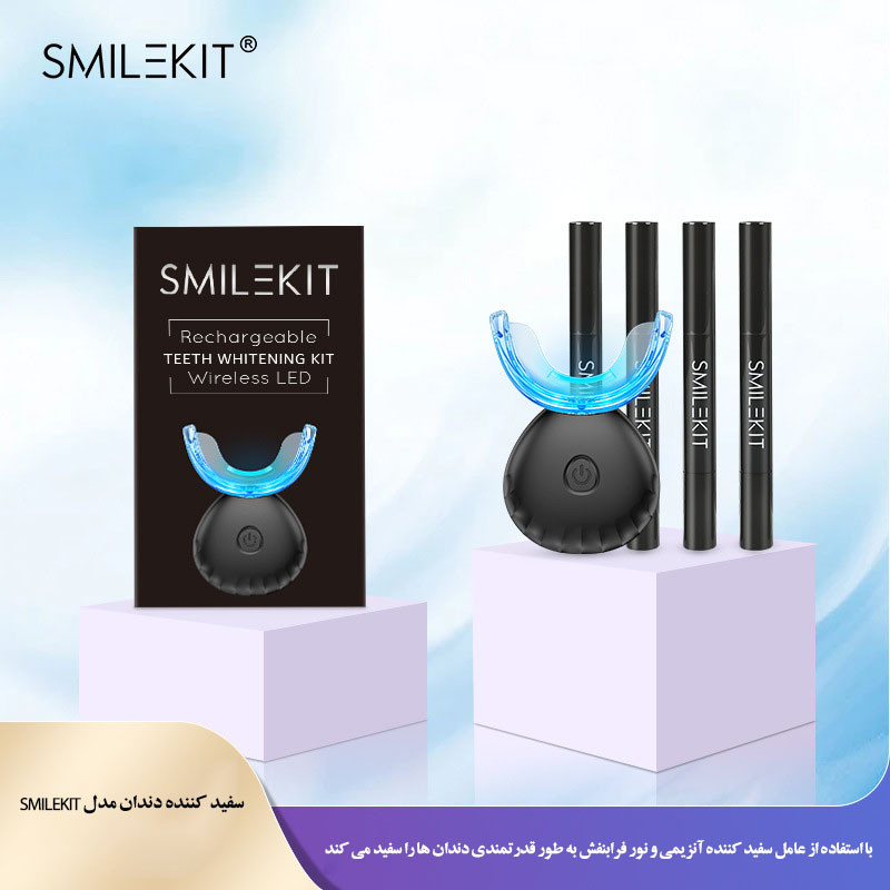 کیت بلیچینگ دندان مدل Smile بسته 4 عددی