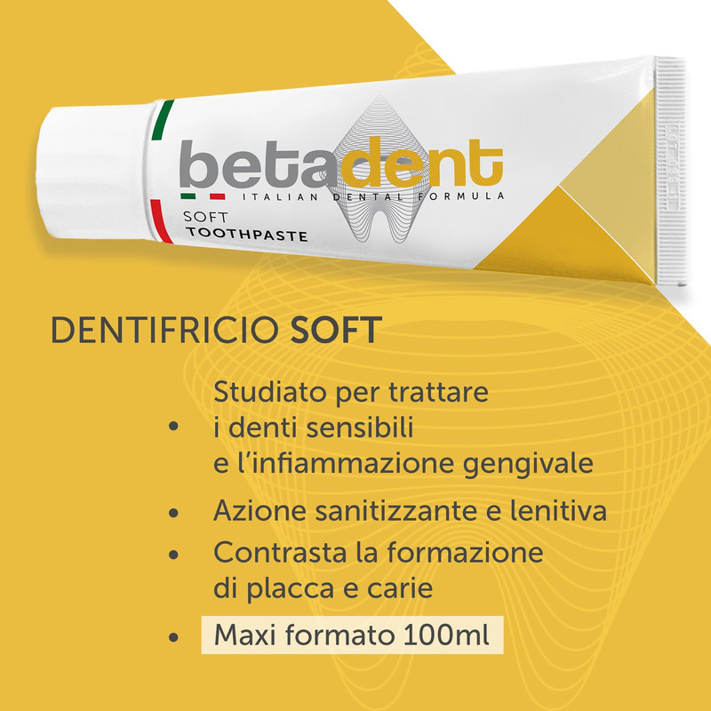 خمیر دندان بتادنت مدل SOFT حجم 100 میلی لیتر