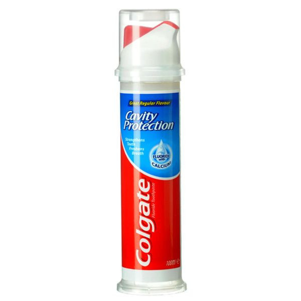 خمیر دندان کلگیت مدل protection caries cavity حجم 100 میلی لیتر