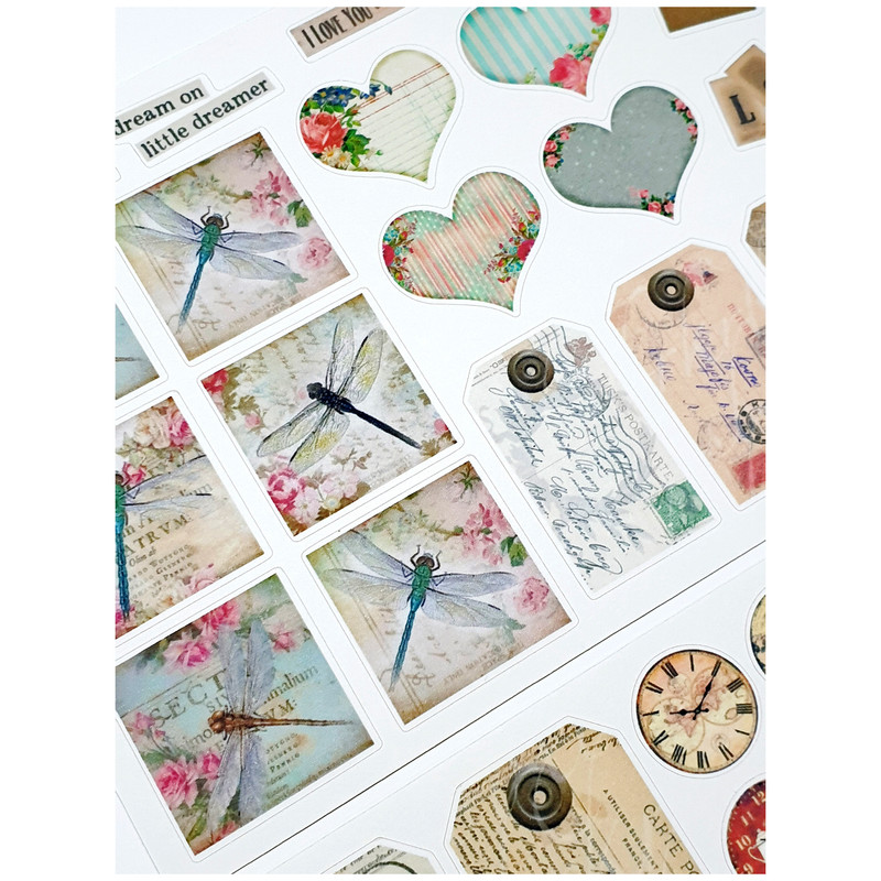 برچسب مدل Little Dreamer طرح بولت ژورنال و اسکرپ بوک کد 46 مجموعه 2 عددی