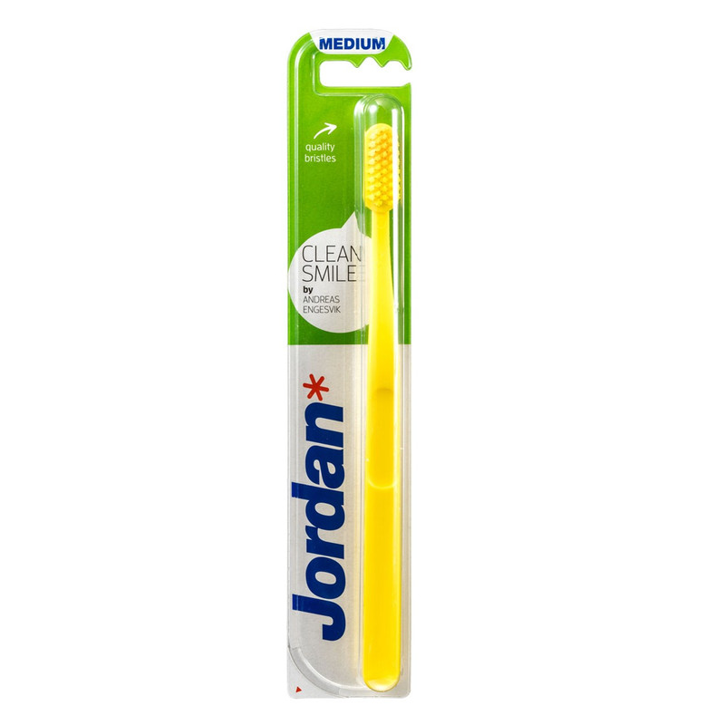 مسواک جردن مدل Clean Smile با برس متوسط