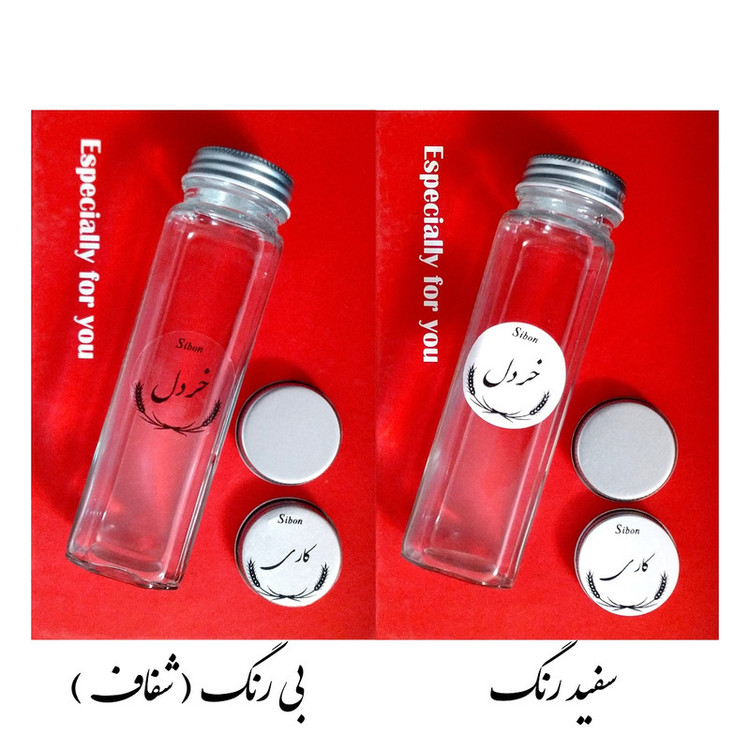 برچسب مدل دایره طرح ادویه کد CR4040 بسته 120 عددی