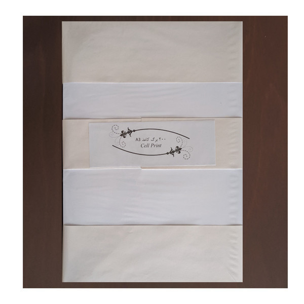 کاغذ A3 سل پرینت مدل NCA3200 بسته 200 عددی