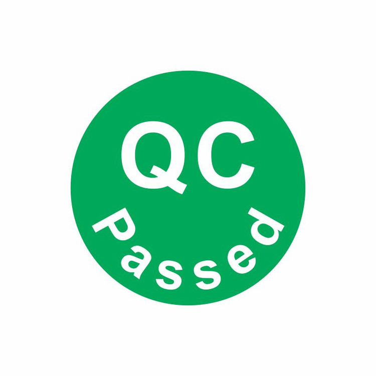 برچسب مدل QC PASSED کد 28 مجموعه 1000 عددی