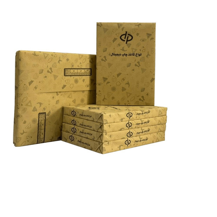 کاغذ گلاسه A4 کد 135 بسته 250 عددی