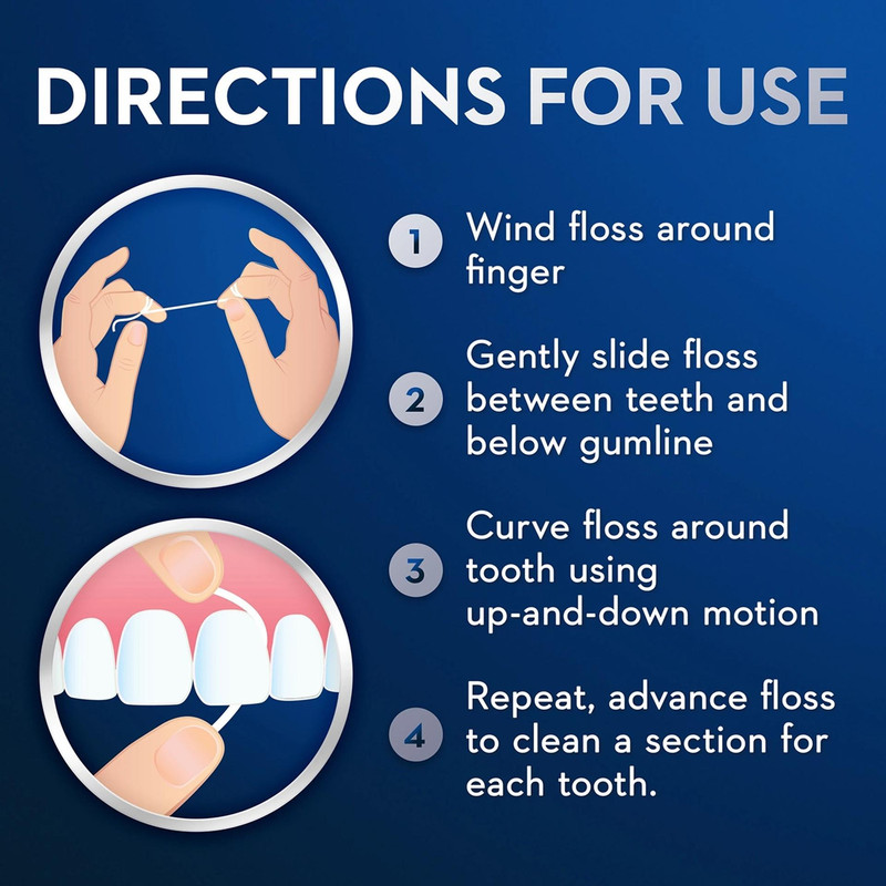 نخ دندان اورال-بی مدل مدل Super floss Mint