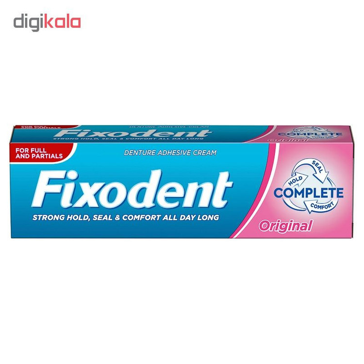 چسب دندان مصنوعی فیکسودنت مدل FON مجموعه 3 عددی