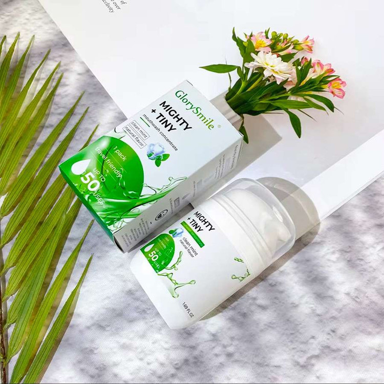 دهان شویه گلوری اسمایل مدل Mighty Tiny حجم 50 میلی لیتر