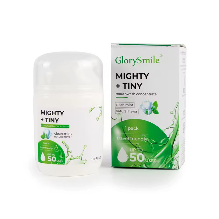 دهان شویه گلوری اسمایل مدل Mighty Tiny حجم 50 میلی لیتر