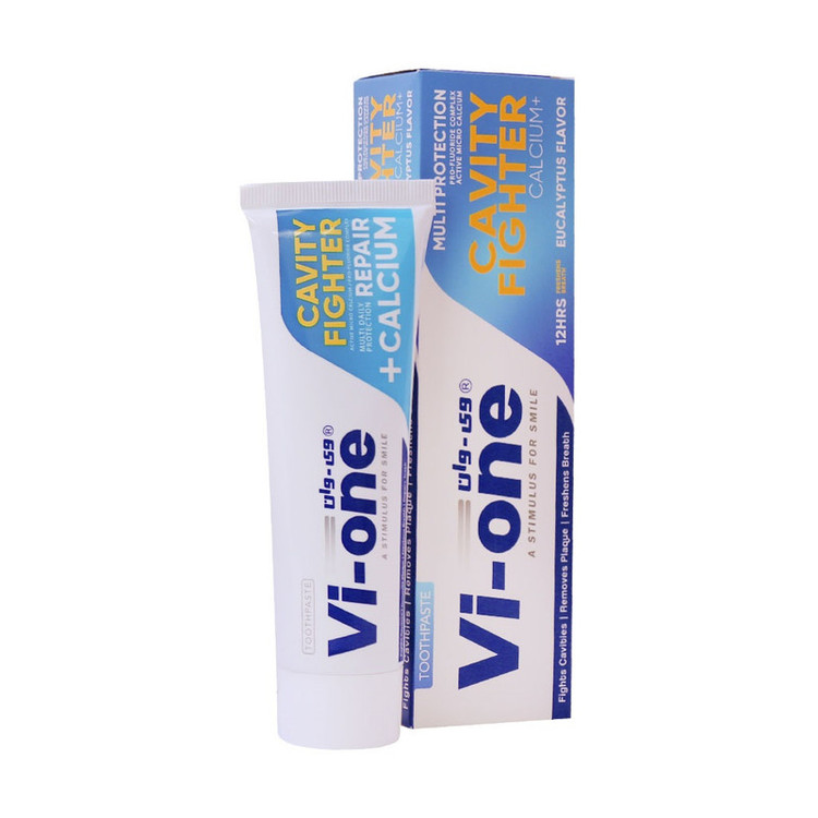 خمیر دندان وی وان مدل 3D white-cavity حجم 90 میلی لیتر مجموعه 2 عددی