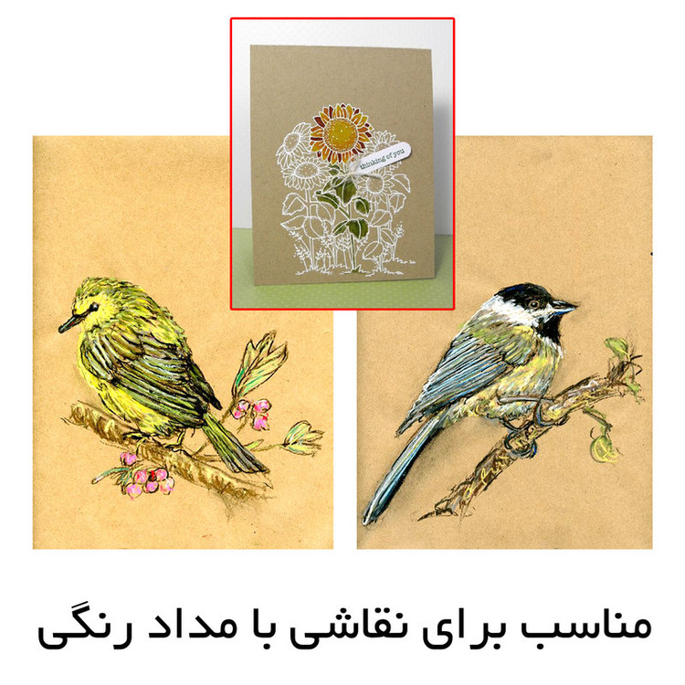 کاغذ کرافت مستر راد کد 1492 بسته 20 عددی